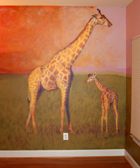 Giraffe thumb